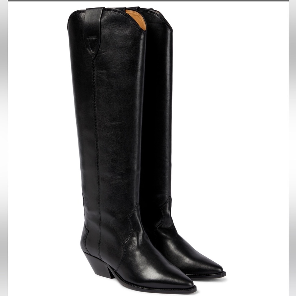 *RARE* ISABEL MARANT Denvee Leather High Tall Boot Sz.37/6.5‼️!!!